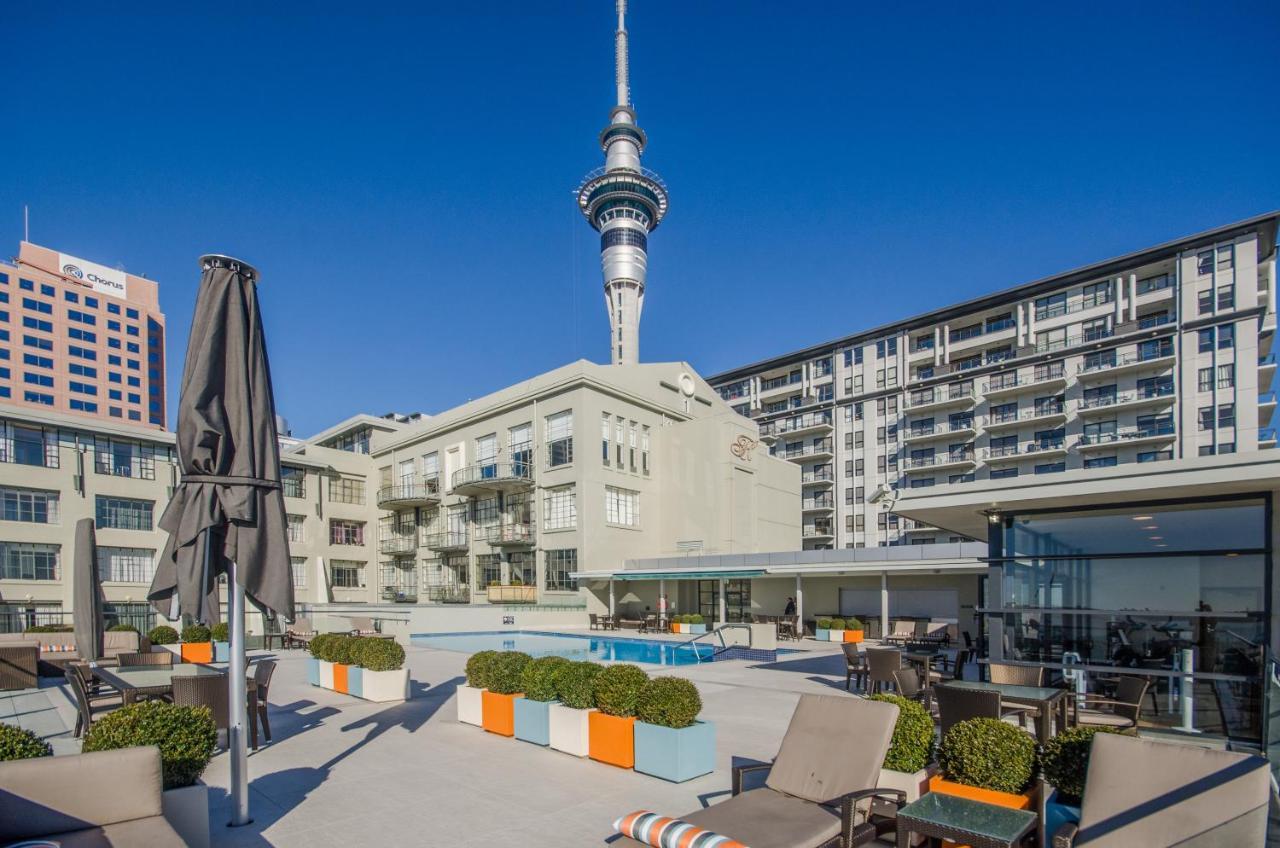 Corporate Gem + Rooftop Pool & Spa Auckland Exteriör bild